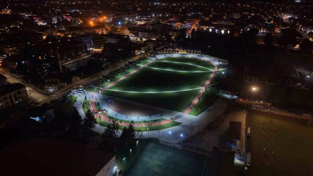Düzceliler Merkez Park’ta spor için buluştu
