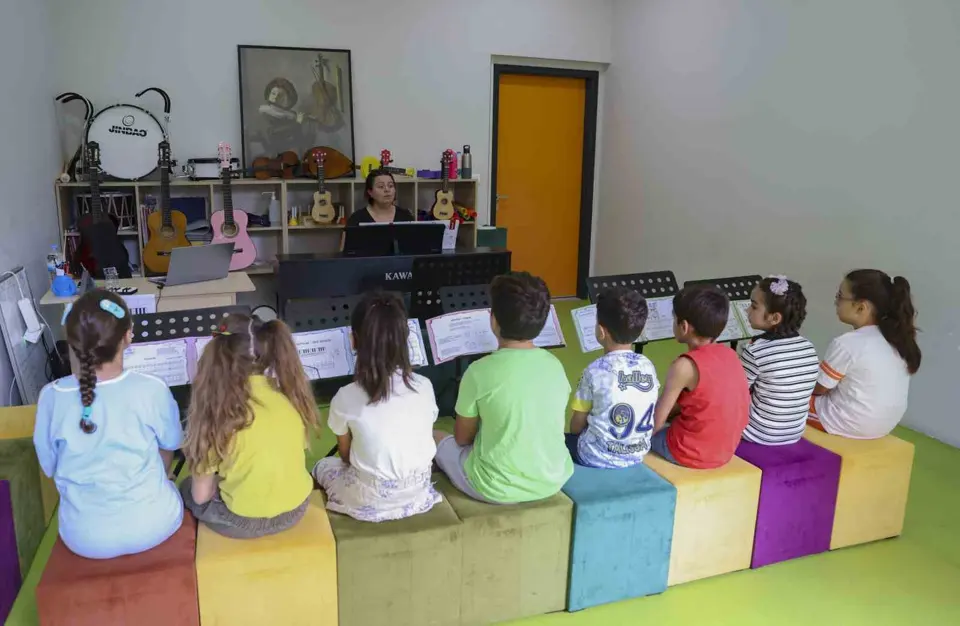 Mersin’de çocuk kampüslerinde yeni dönem başladı