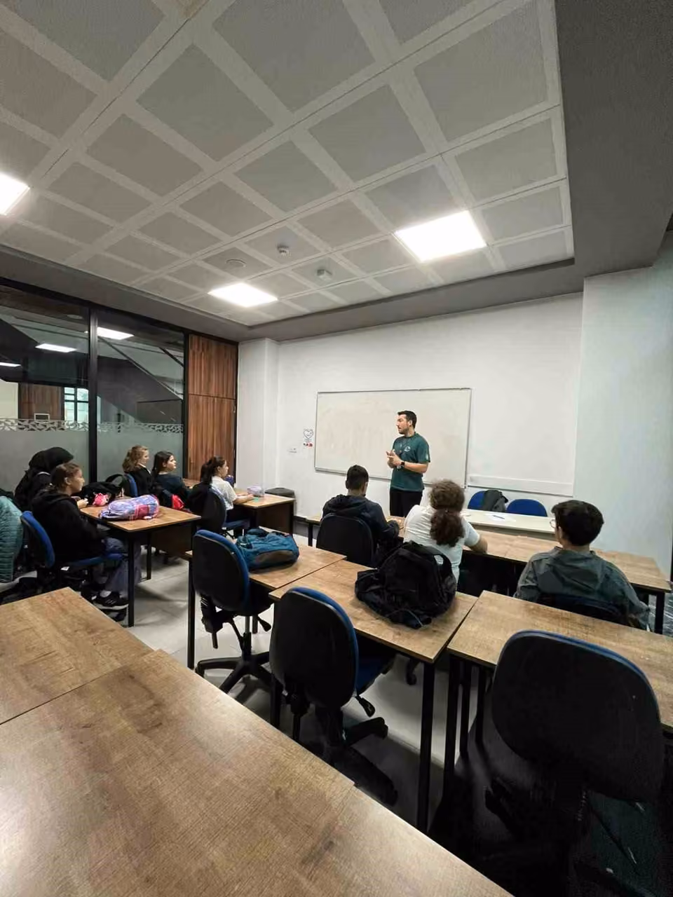 Kursiyerlere fiziksel aktivite eğitimi