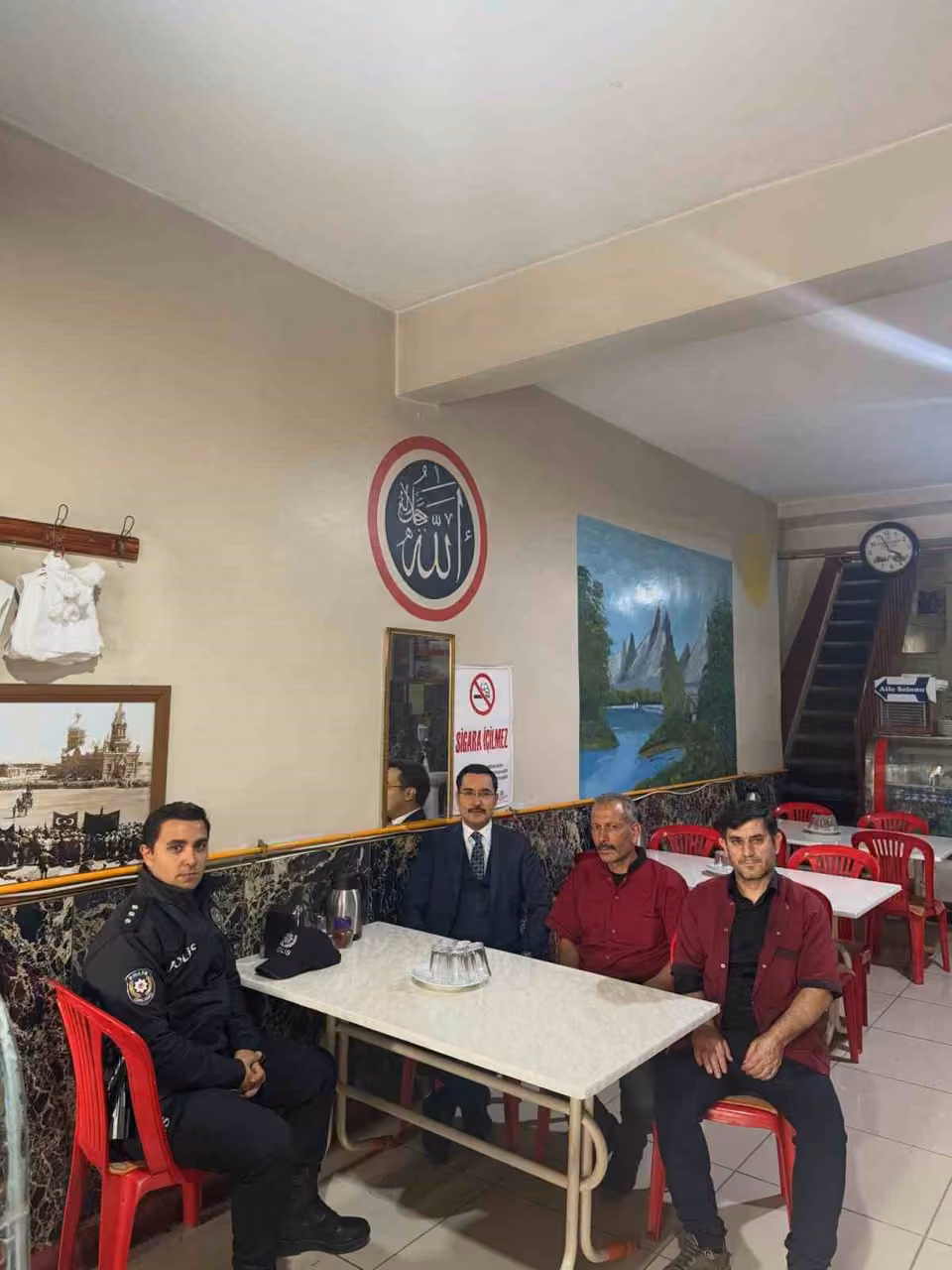 Akyaka Kaymakamı Demirtaş’tan esnafa ziyaret