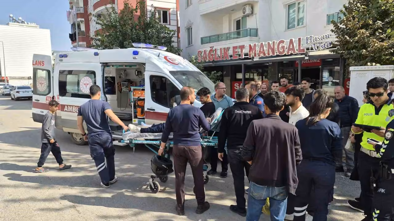 Adıyaman’da otomobil ile motosiklet çarpıştı: 1 yaralı