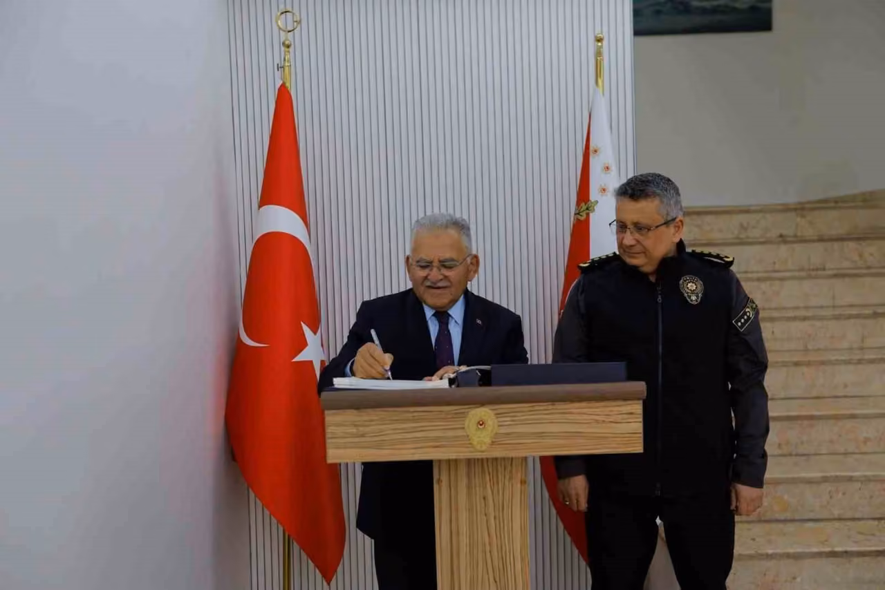Başkan Büyükkılıç’tan, İl Emniyet Müdürü Ergen’e hayırlı olsun ziyareti