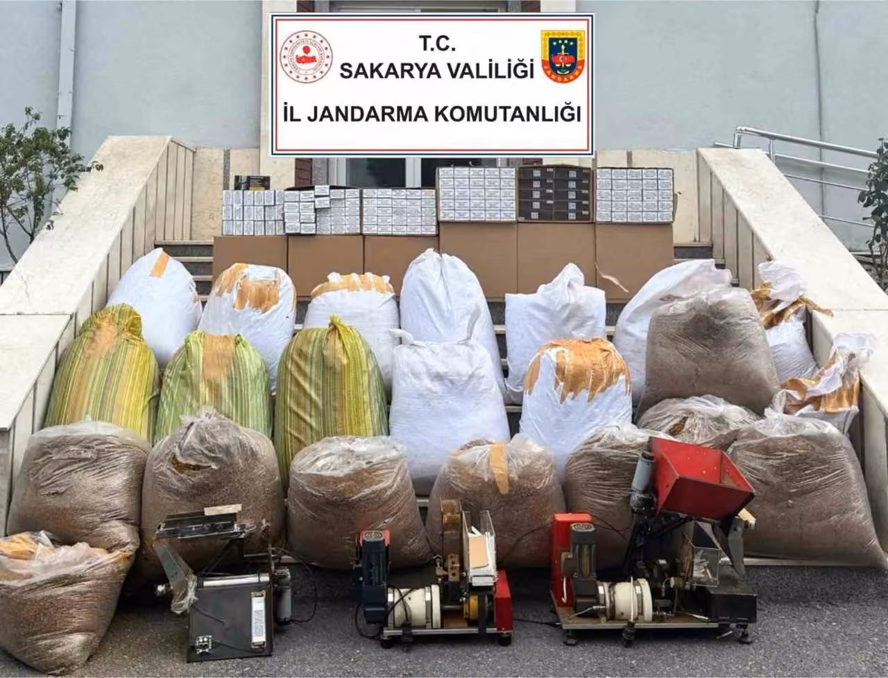 Sakarya’da kaçakçılık operasyonu