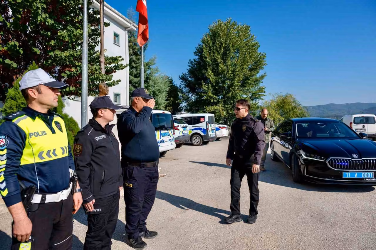 Bilecik’te emniyet birimlerinin çalışmalarına inceleme