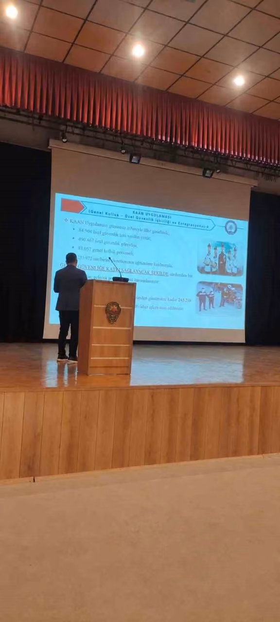 Eskişehir’de 32 okul güvenliği personeline KAAN eğitimi verildi