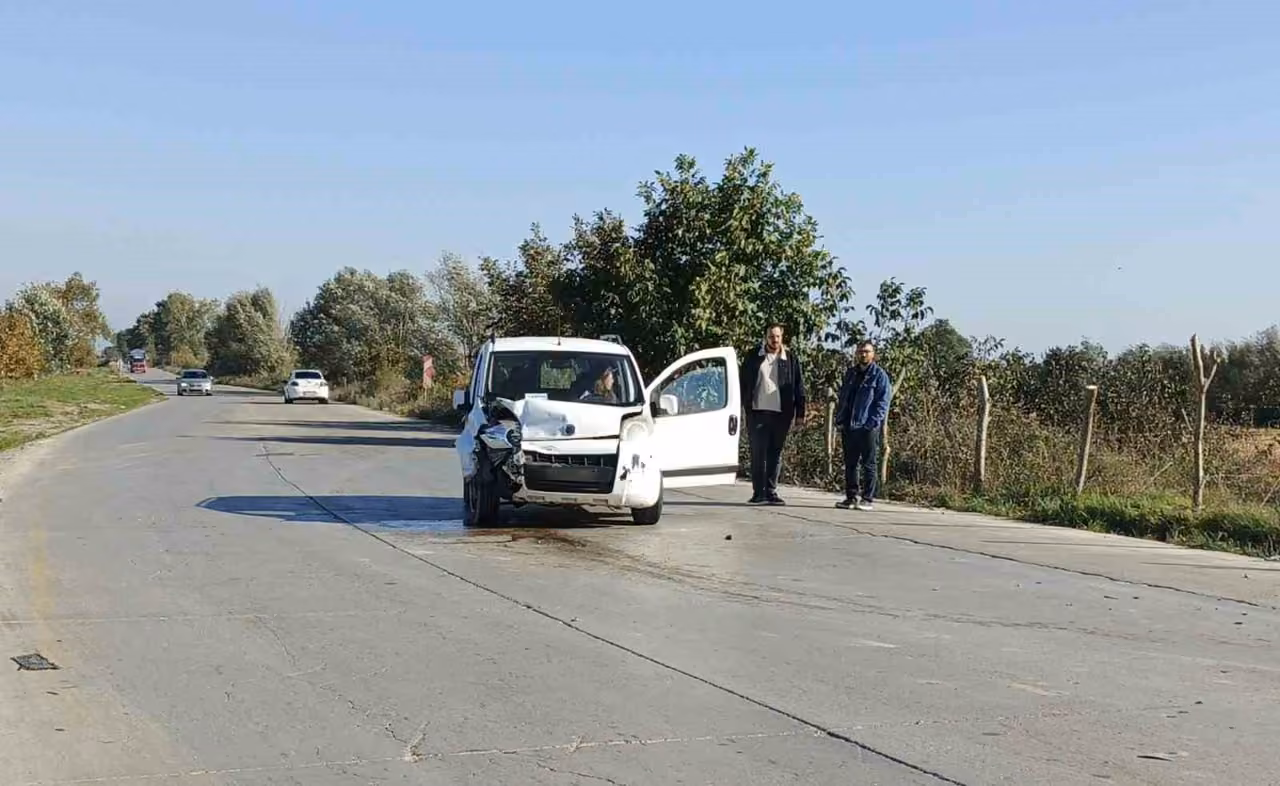 Bafra’da trafik kazası: 3 yaralı