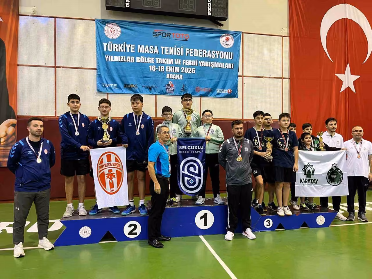 Köyceğizli masa tenisi sporcuları şampiyonadan başarıyla döndü
