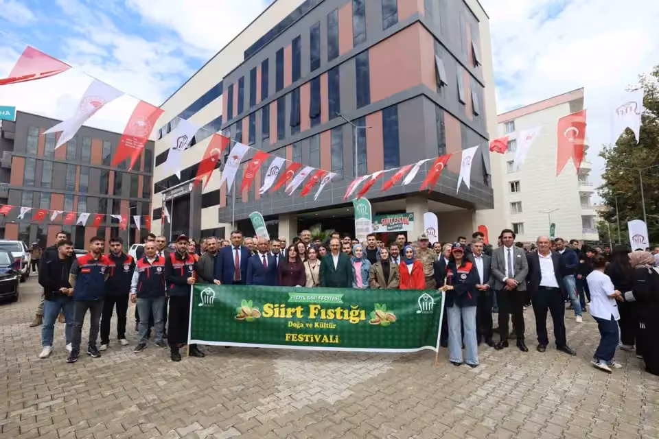 Siirt’in fıstığı, kültürü ve doğası festivalde buluştu