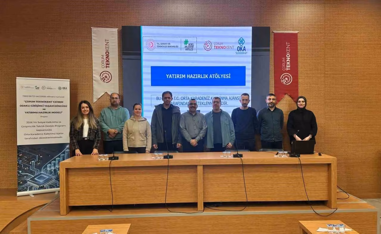 Çorum Teknokent’te OKA desteğiyle girişimcilerin yatırıma hazırlık süreci destekleniyor