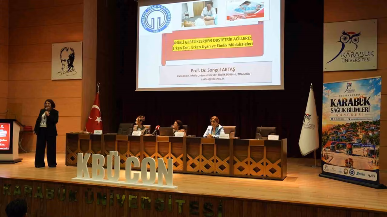KBÜ ev sahipliğinde Sağlık Bilimleri Kongresi gerçekleştirildi