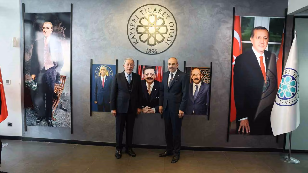 Hulusi Akar, Büyükkılıç ve Okandan’dan KTO’ya ’Hayırlı Olsun’ ziyareti