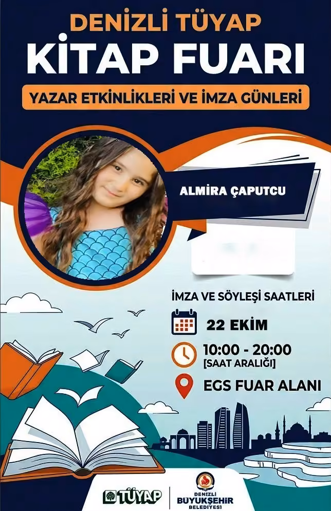 8 yaşındaki Almira’nın dedesiyle olan hatırları kitaplaştı