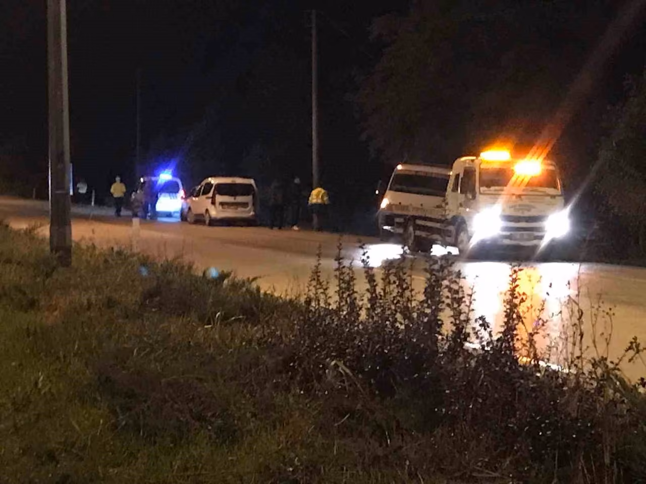 Ereğli’de otomobil şarampole düştü: 1 yaralı