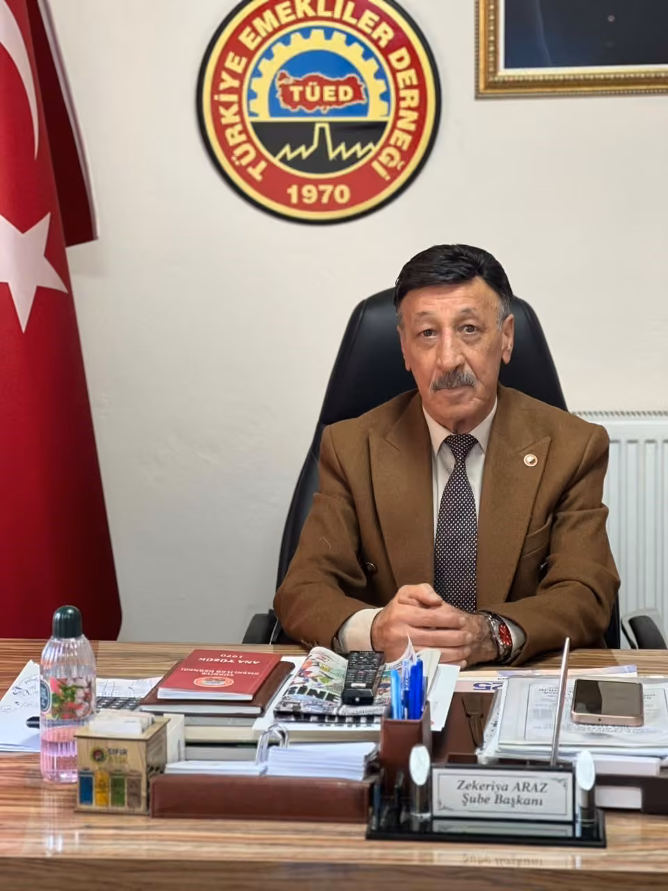 TÜED Erzurum Şube Başkanı Araz; "Emekli geçinme endeksi oluşturulmalı"