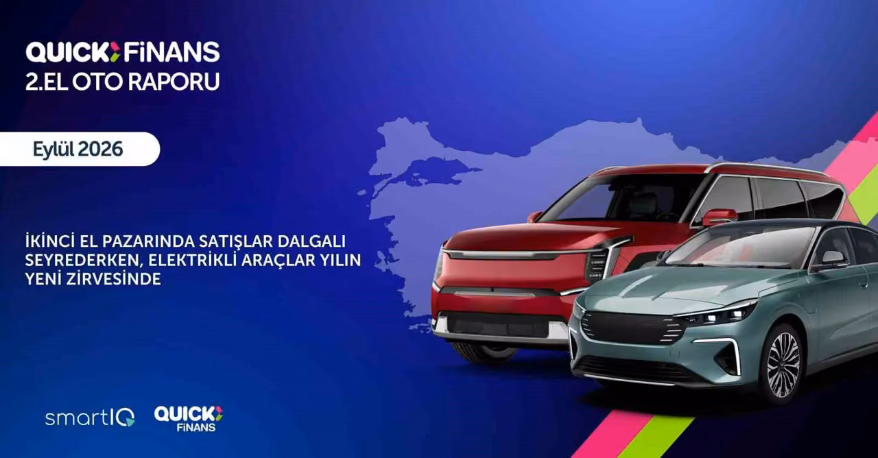 Quick Sigorta 2. El Oto Raporu’nun eylül ayına ait verileri paylaştı