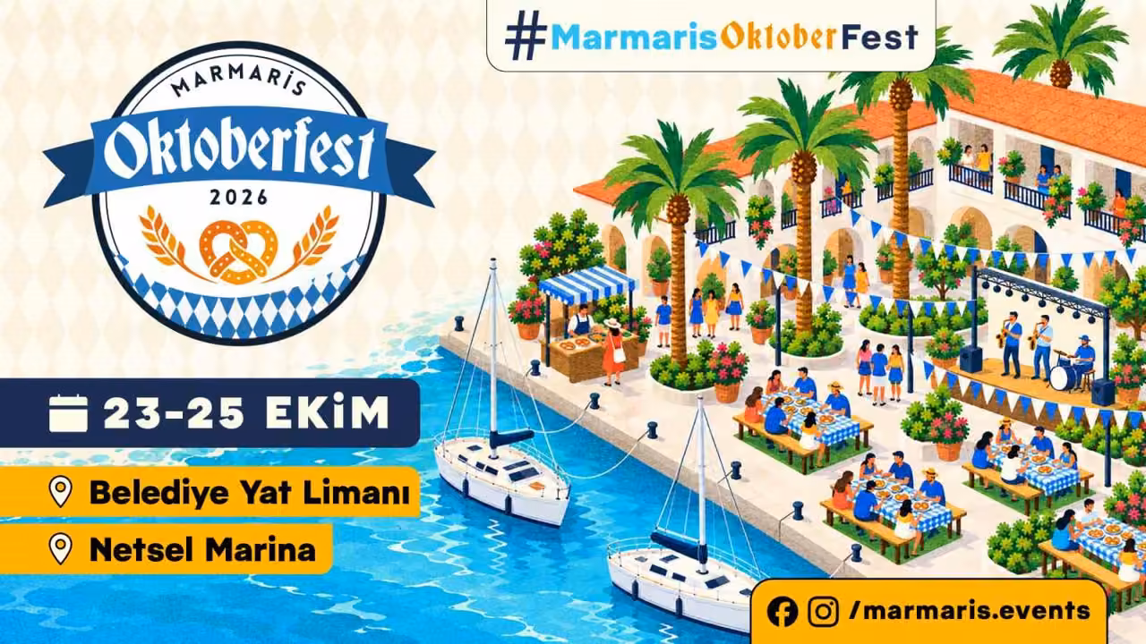 Marmaris’te Sonbahar coşkusu yat limanına taşınacak