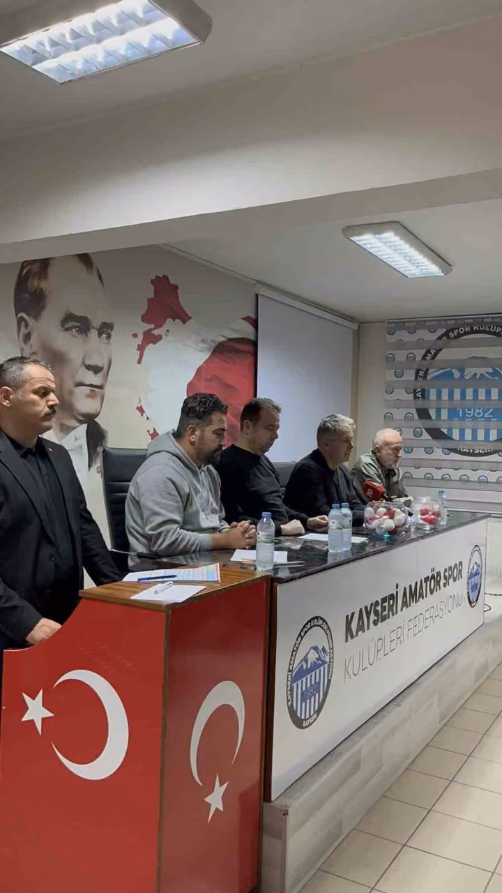 Kayseri U19 Ligi fikstür çekimi yapıldı
