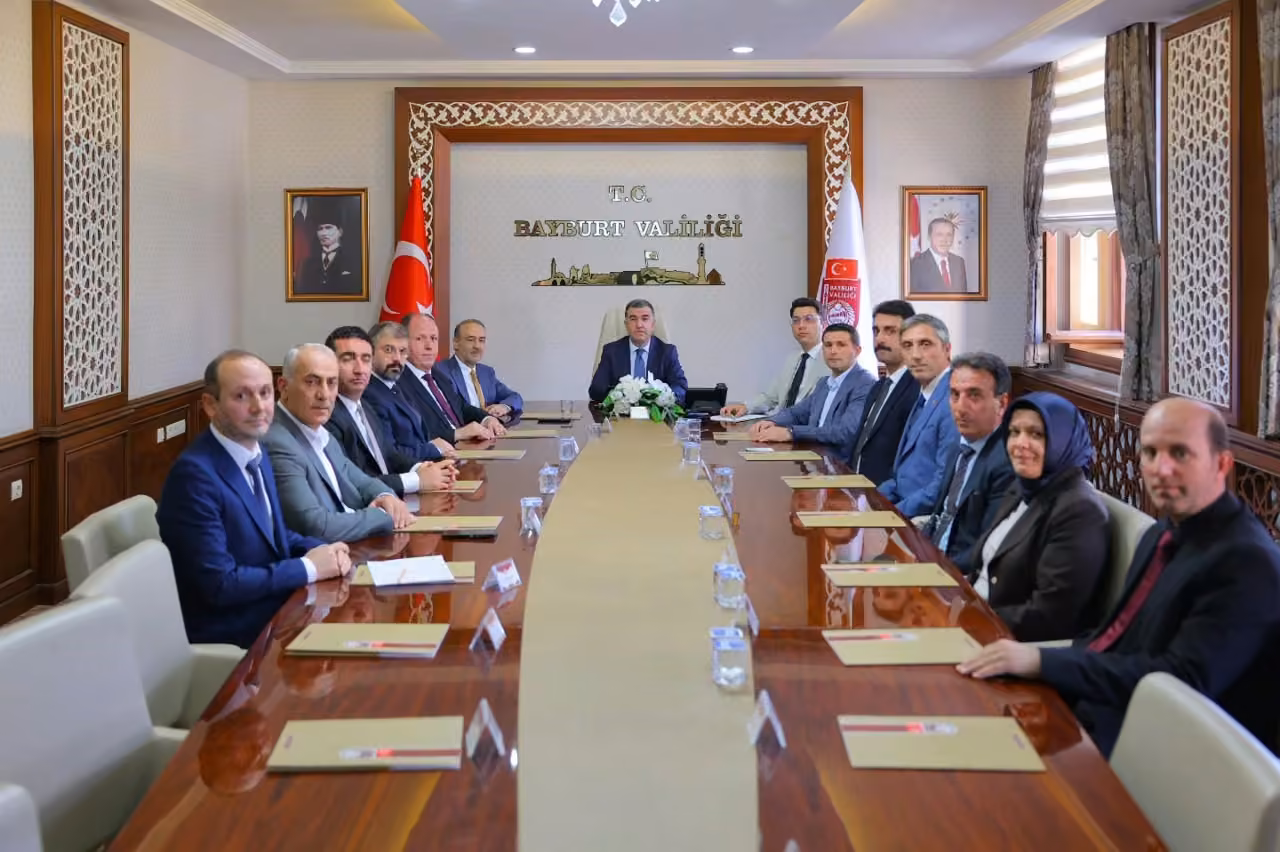 Bayburt’ta istihdamı artıracak çalışmalar toplantıda görüşüldü