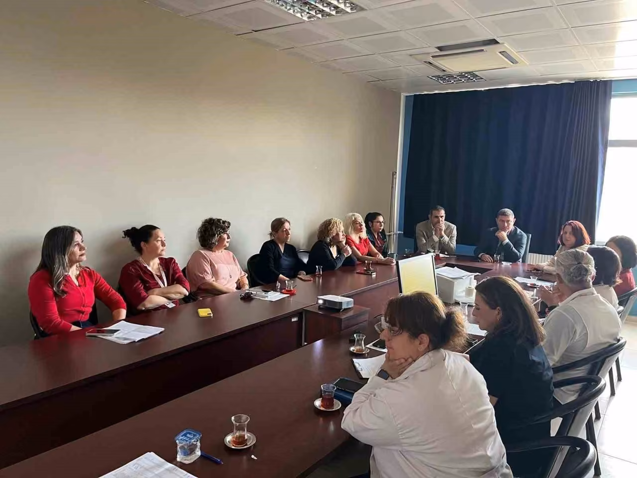 Söke Devlet Hastanesi’nde çalışan sağlığı masaya yatırıldı