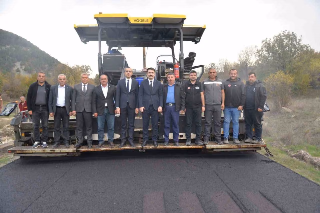 Mudurnu’da yollar yenileniyor, şantiye kapasitesi artırılıyor