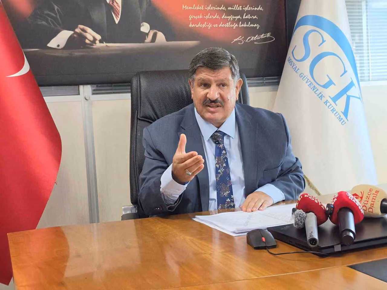 SGK Müdürü Köroğlu "Kaçak ve kayıtsız işçi çalıştırmayın"