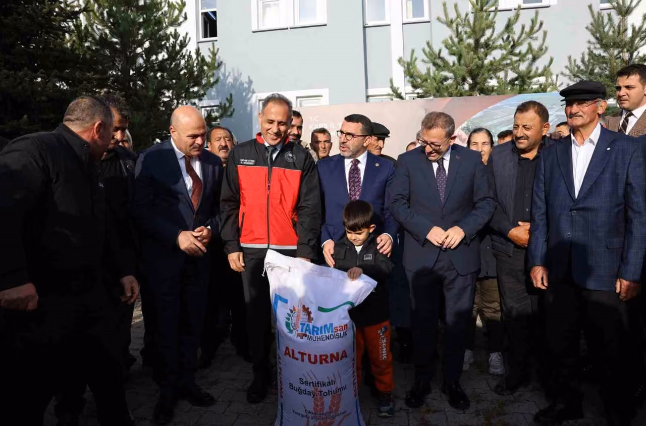 Kars’ta afetten etkilenen üreticilere 26 milyon liralık tarımsal destek