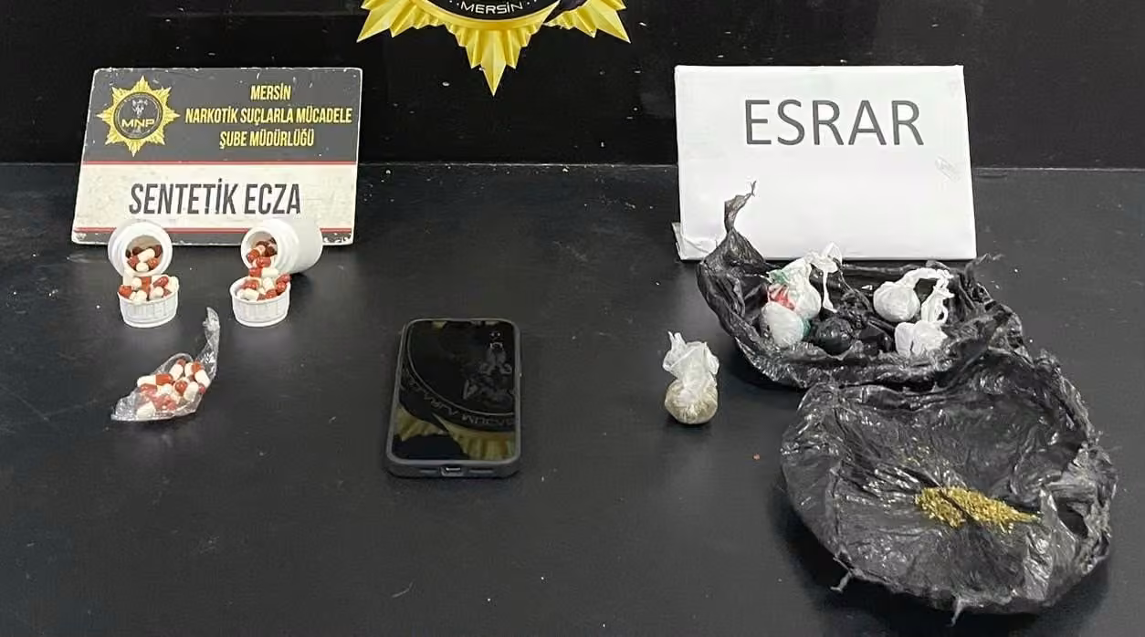 Mersin’de uyuşturucu operasyonu: 1 tutuklama