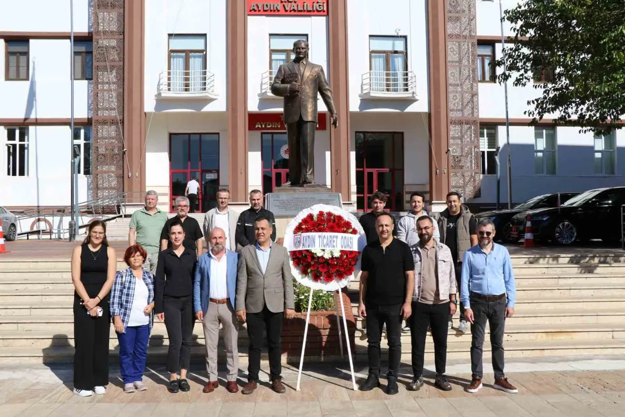 Aydın’da Sigorta Haftası çelenk töreniyle kutlandı