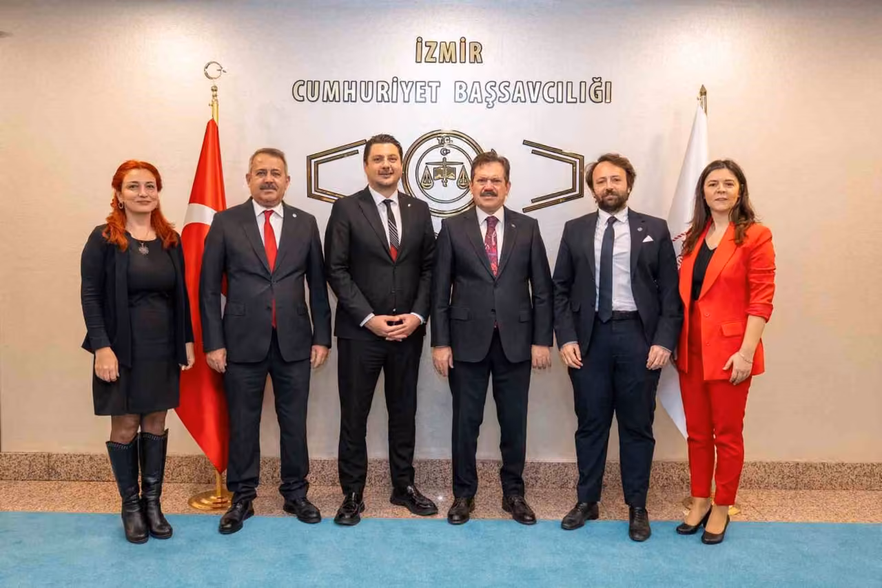 İzmir Barosu yeni yönetiminden Başsavcı Yeldan’a ziyaret