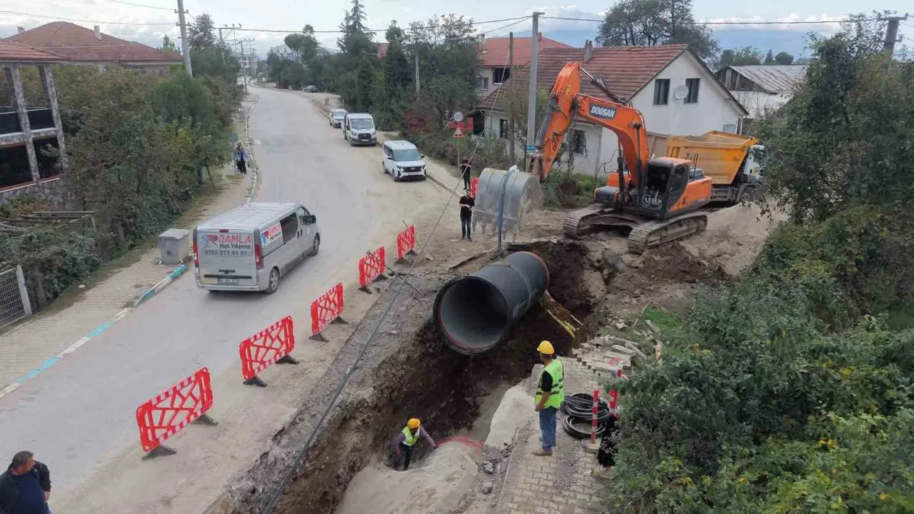 Düzce’de içme suyu şebekesinin 43 kilometresi yenilendi
