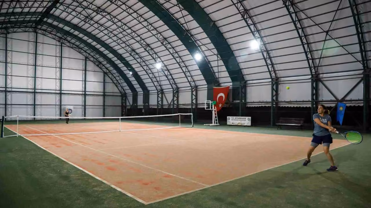 16. Amed Cup Tenis Turnuvası’nda 354 sporcu korta çıktı