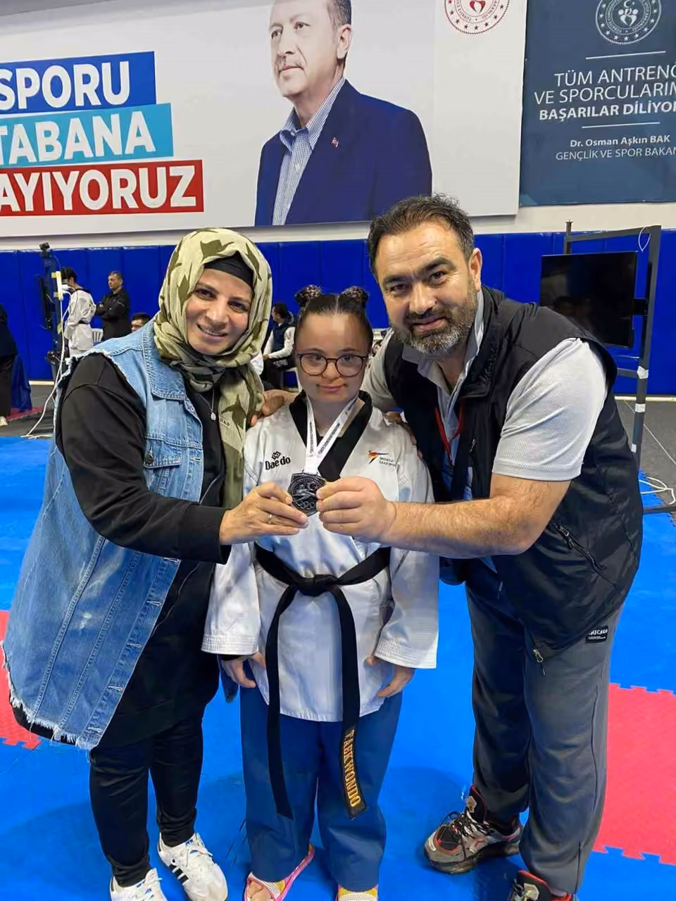Kayserili sporcu Büşra Yolun’un hedefi şampiyonluk