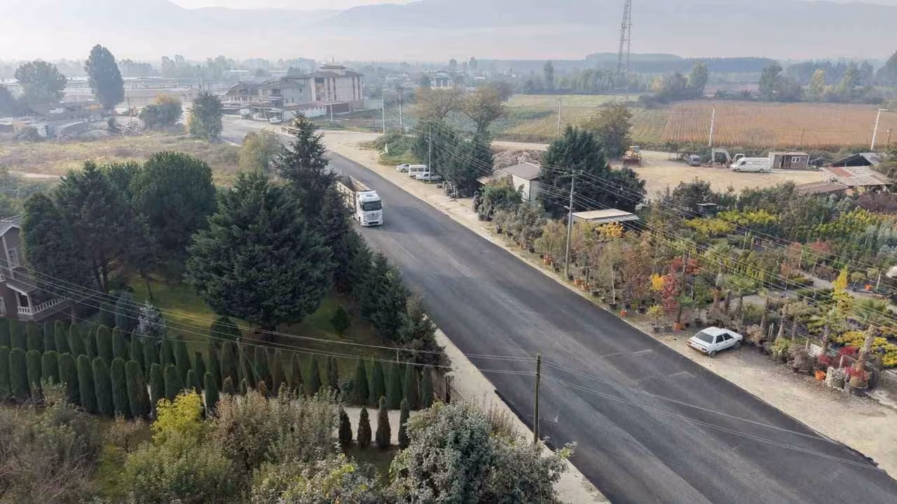 Düzce’de 55 bin ton asfalt serildi