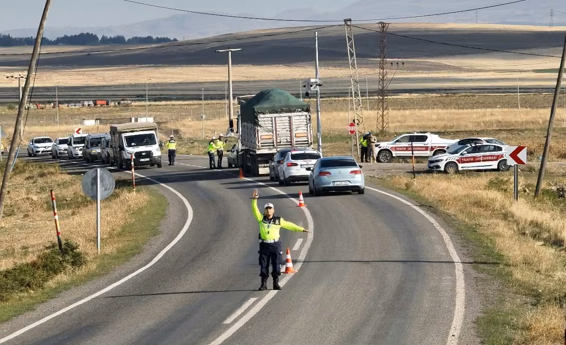 Muş-Ağrı kara yolunda trafik denetimi