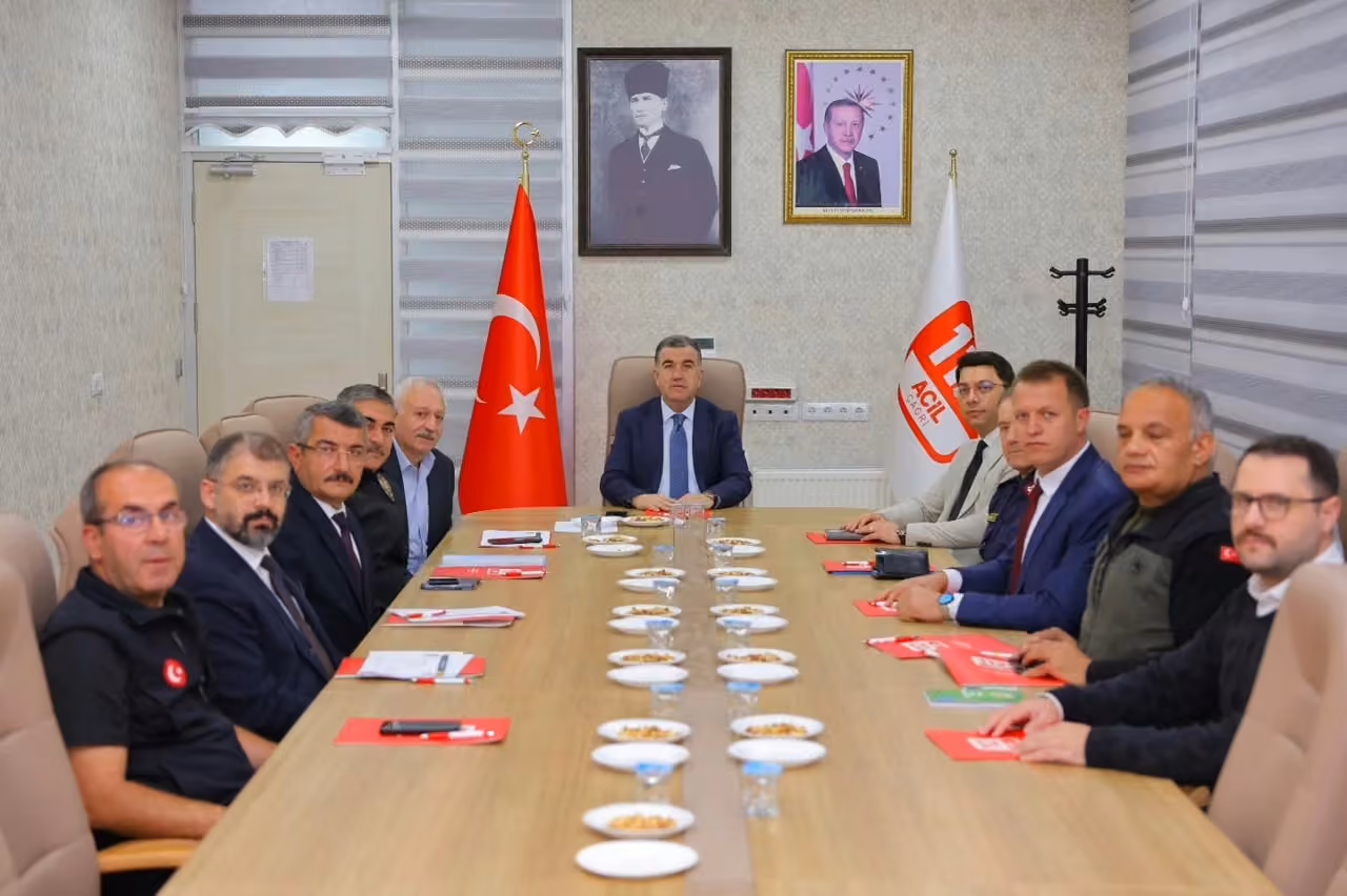 Bayburt’ta 112 Acil Çağrı Merkezi Koordinasyon Toplantısı yapıldı