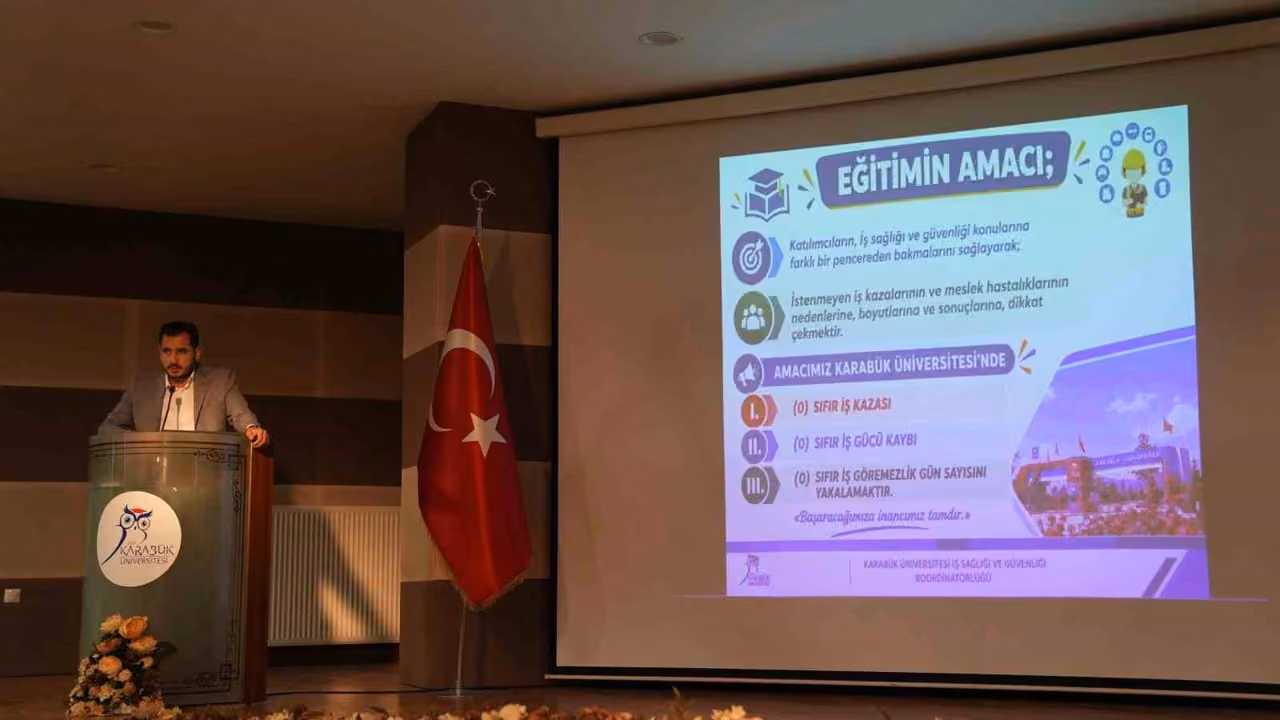 KBÜ’de iş kazalarının önlenmesi ve laboratuvar güvenliği ele alındı