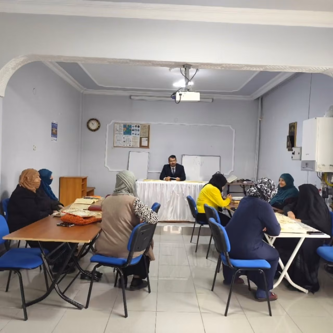 Aydıntepe’deki Kur’an kurslarında eğitim çalışmaları sürüyor