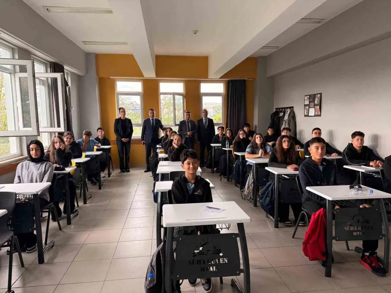 Kaymakam Uzan öğrencilerle bir araya geldi