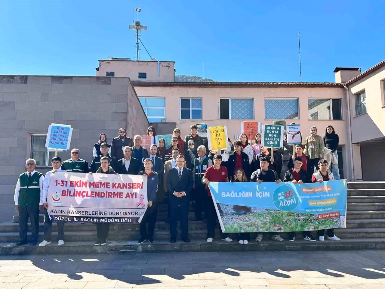 Kaynaşlı’da sağlık için farkındalık yürüyüşü