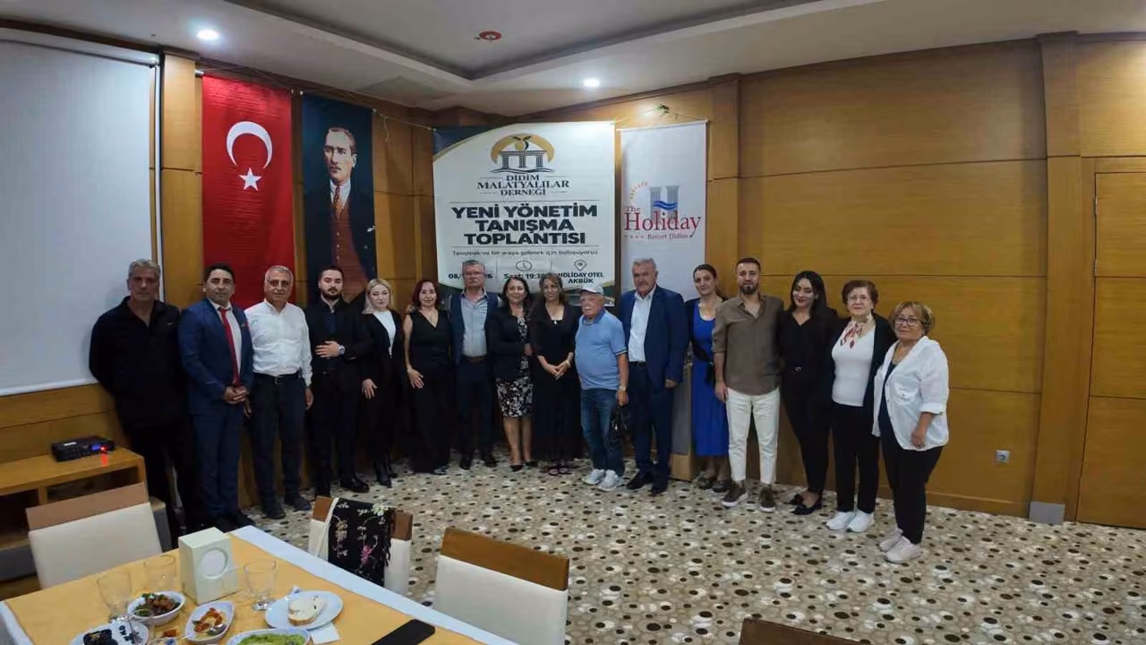 Didim Malatyalılar Derneği yeni yönetimle buluştu