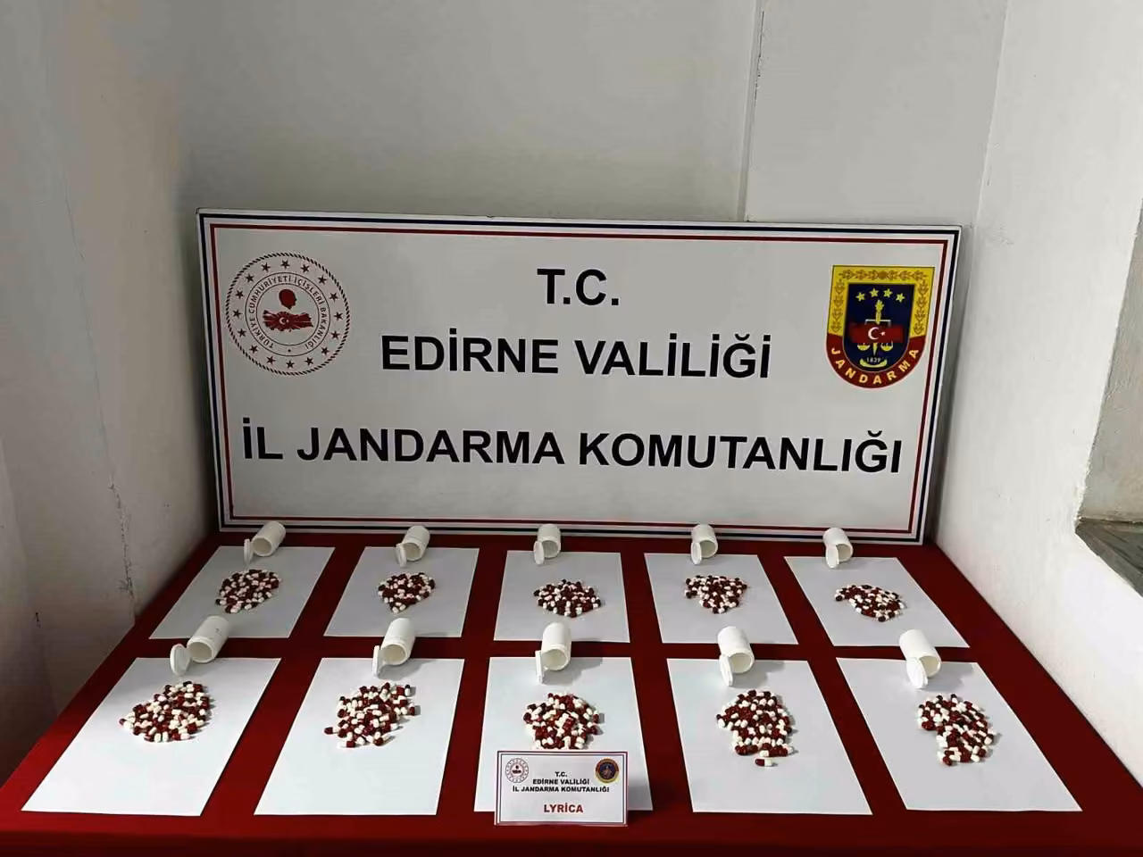 Uzunköprü’de 568 adet hap ele geçirildi