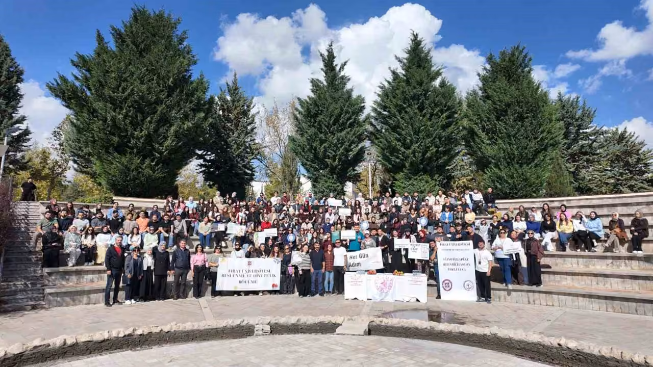 Elazığ’da sağlıklı yaşam yürüyüşü