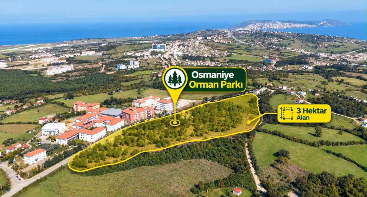 Sinop’a 3 hektarlık dev park: Yüzde 70’i tamamlandı