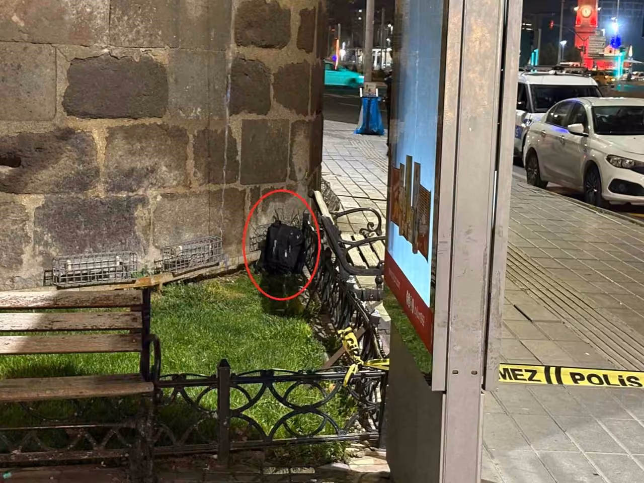 Kayseri’de şüpheli çanta fünye ile patlatıldı