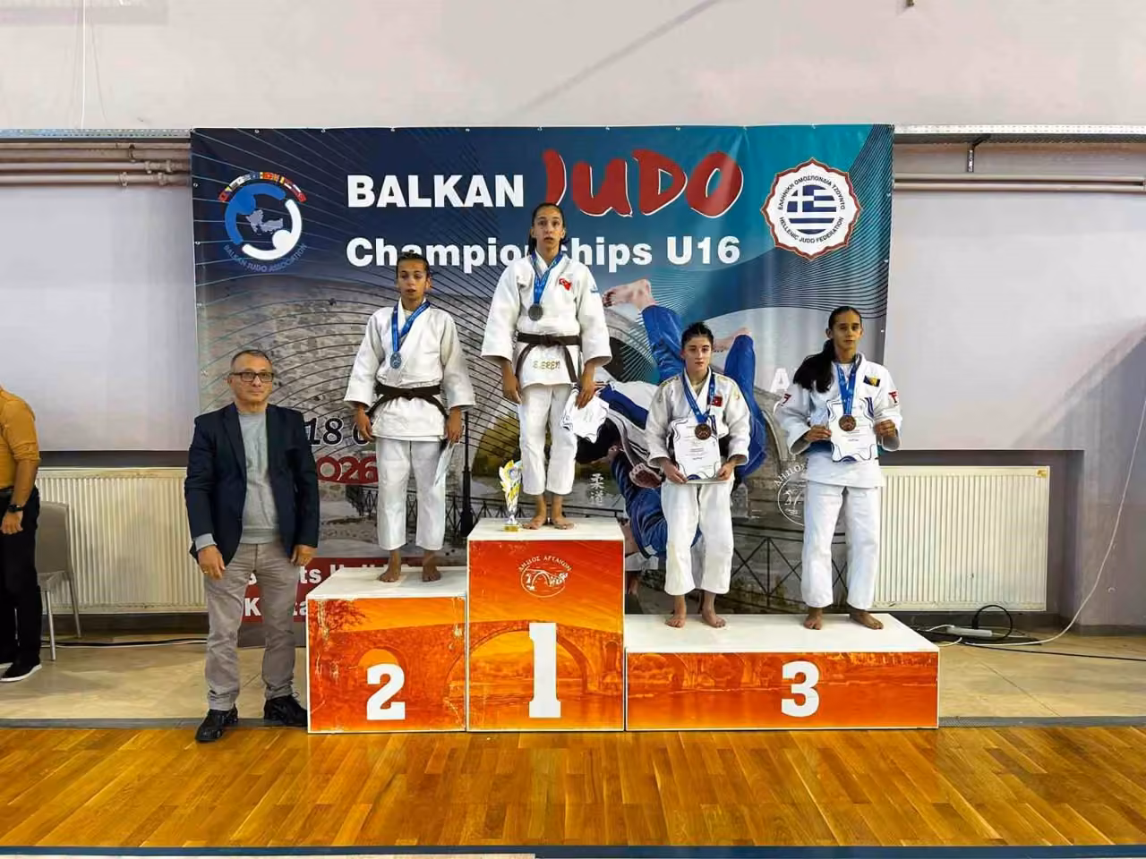 Judoda Balkan şampiyonu oldu