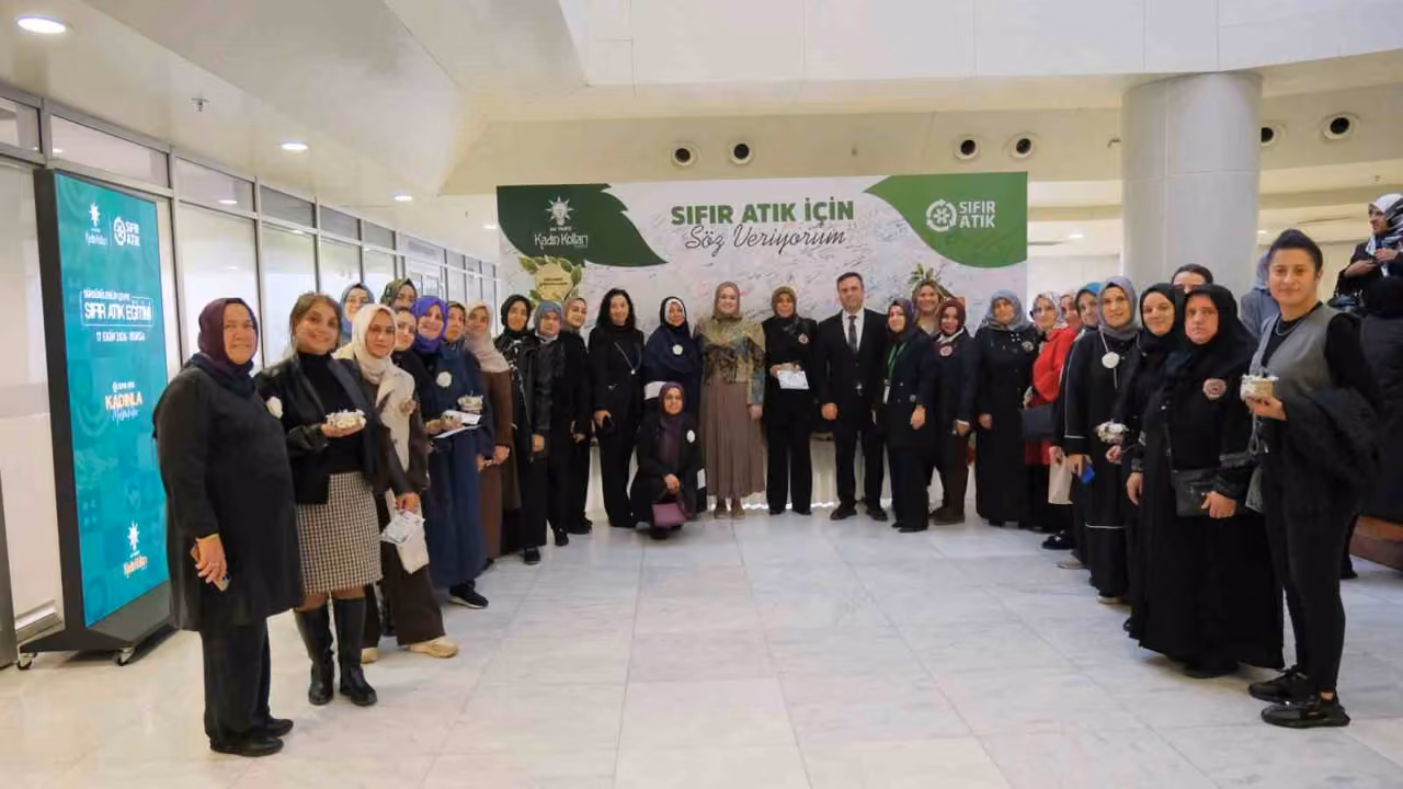 İnegöl Belediyesi’nden sıfır atık etkinliğinde örnek uygulama