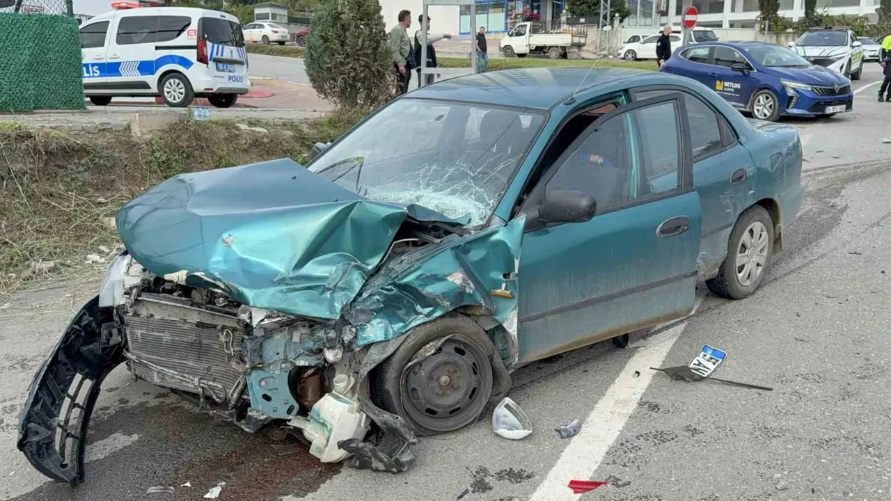 Samsun’da zincirleme kaza: 2 yaralı