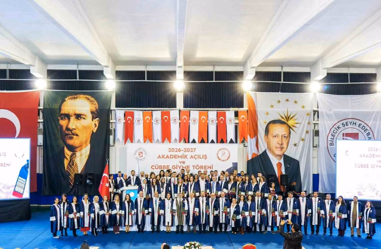 Bilecik’te Cübbe Giyme Töreni büyük coşkuyla gerçekleştirildi