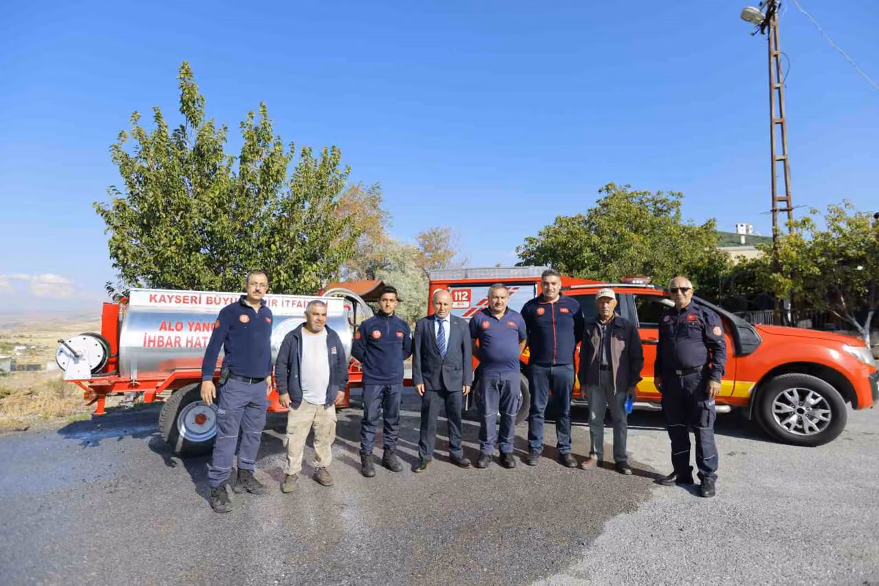 Büyükşehirden kırsal yangınlara hızlı müdahale hamlesi: Traktör arkası yangın söndürme aracı