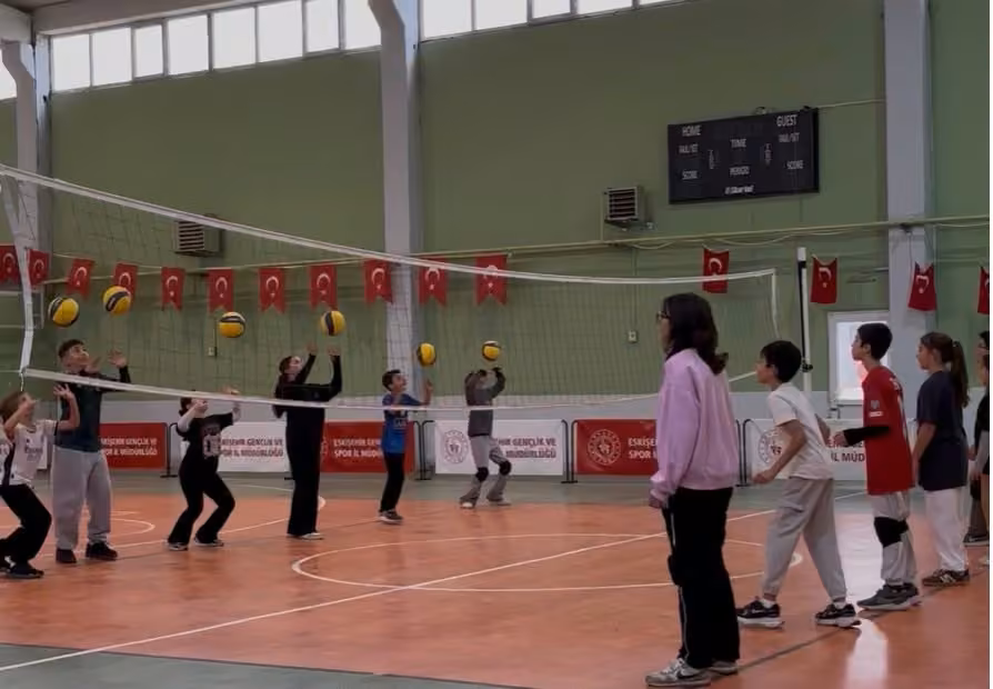 Beylikova’da gençlerin spor kurslarına ilgisi artıyor